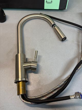 Grifo de Cocina Acero Inoxidable