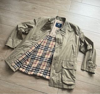 Chaqueta Burberry Beige Vintage Talla 54