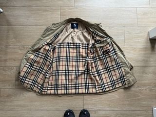 Chaqueta Burberry Beige Vintage Talla 54