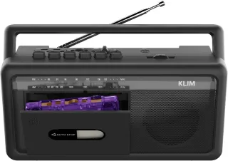 KLIM Boombox Radiocasete AM/FM Cassette