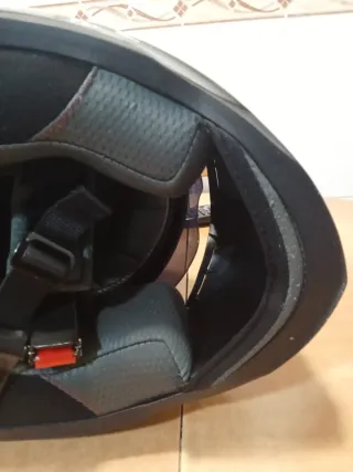 Casco Moto LS2 Fibra Negro. Talla xs