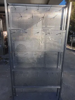 Estantería Expositor Acero Inoxidable