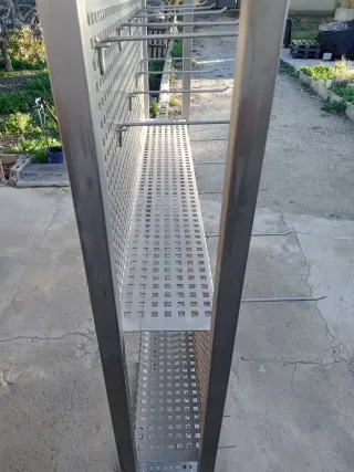 Estantería Expositor Acero Inoxidable