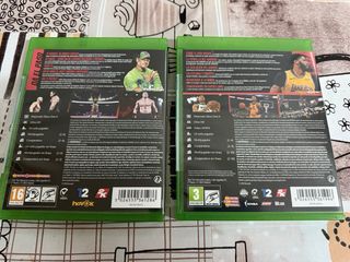 Xbox One NBA 2K20 y WWE 2K20