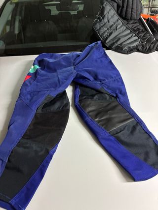 Traje Moto Enduro/Motocross Leatt Azul