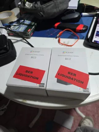 2 Cámaras Ezviz BC2 Batería Inteligente