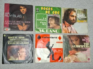 Lote 6 Vinilos LP Pop Rock Internacional