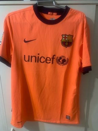 Camiseta FC Barcelona Naranja Talla M