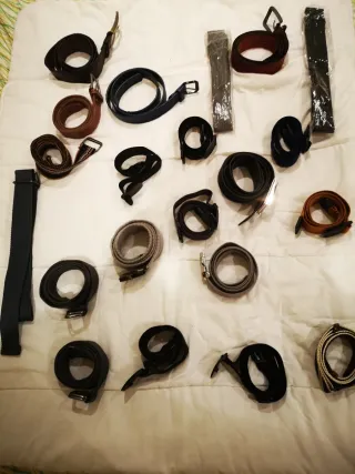 Confezione da 10 Cinture Uomo Nuove