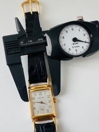 Hamilton Wilshire Driver Lugs 18k chapado oro