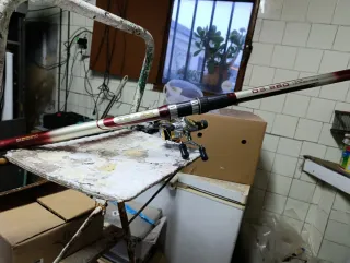 Caña de pescar Shimano DB-360 Vendo o cambio