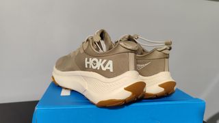 Hoka Transport Wide Beige/Marrón