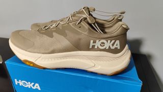 Hoka Transport Wide Beige/Marrón