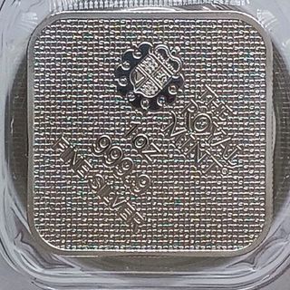 Moneda Plata Queen's Beasts 1oz Completer cuadrada