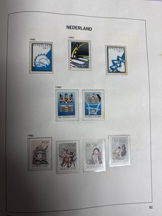 Álbum Sellos Países Bajos