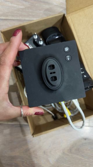 Teléfono fijo Philips negro