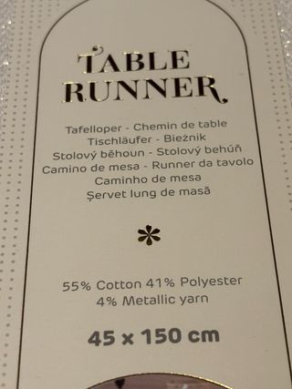 3 Caminos de Mesa Beige