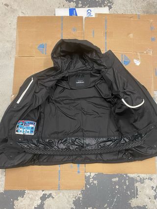 Cazadora Plumas Nieve XXL Negra