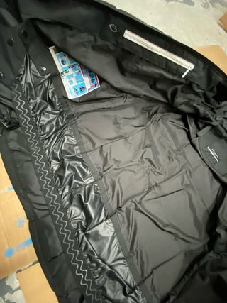 Cazadora Plumas Nieve XXL Negra