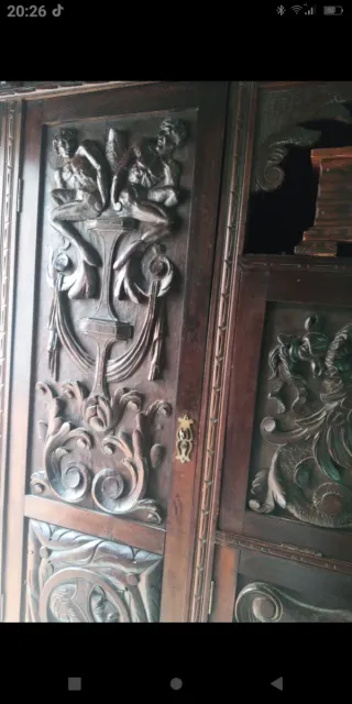 Mueble Castellano Antiguo Madera