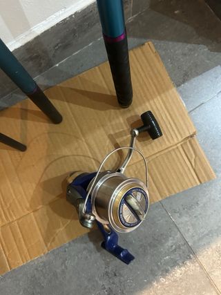 Combo pescar Caña y carrete de surfcasting