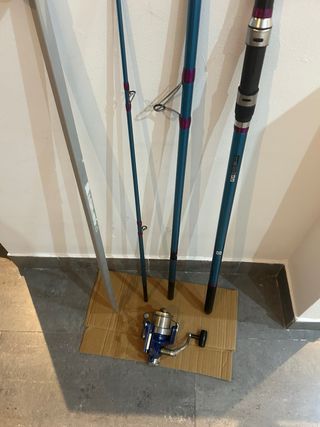 Combo pescar Caña y carrete de surfcasting