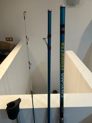 Combo pescar Caña y carrete de surfcasting
