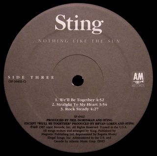 Vinilo Sting Nothing Like the Sun