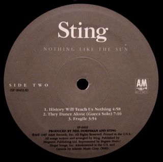 Vinilo Sting Nothing Like the Sun