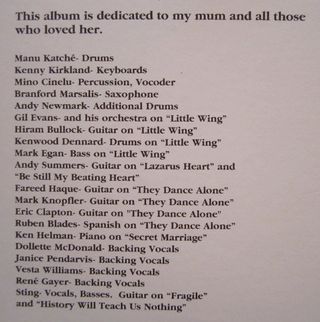 Vinilo Sting Nothing Like the Sun