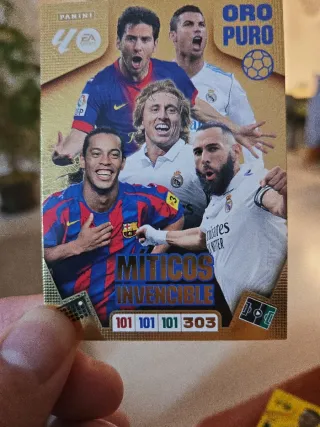 Panini Oro Puro Míticos Invencible