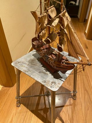 Maqueta Barco Victory Madera Vintage