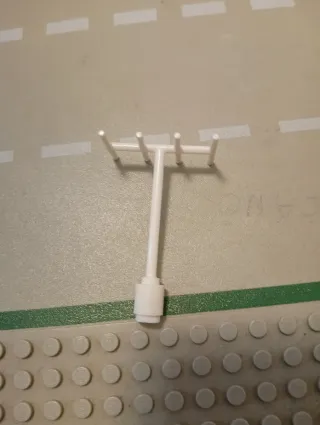 Lego Antenna Vintage Bianco