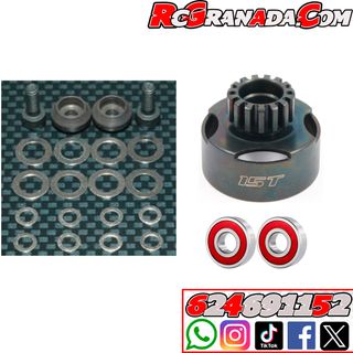 Kit Campana 15T y Arandelas/Tornillos