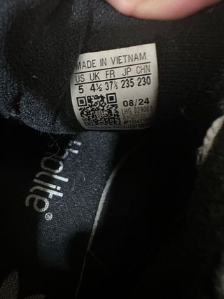 Adidas Campus 00s Talla 37.5 Negro