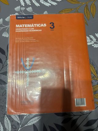Inicia Matemáticas orientadas a las enseñanzas ...