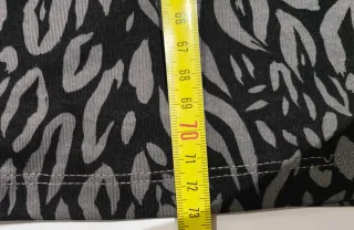 Camiseta sin mangas estampada