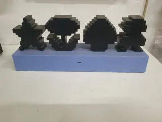 Lámpara Super Mario Bros Pixel Art