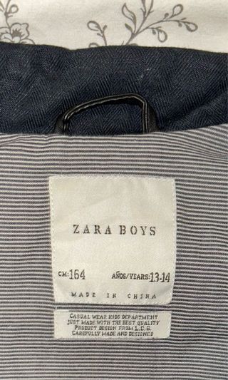 Americana niño azul marino + Chaqueta de lino niño