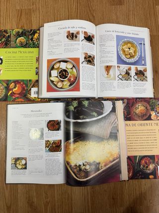 Colección libros de cocina internacional