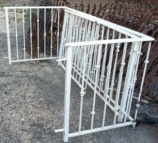 Barandilla de hierro forjado