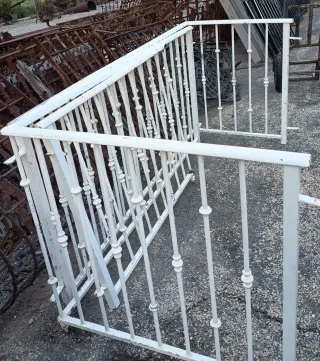 Barandilla de hierro forjado