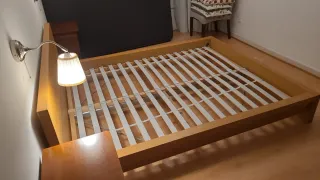 Cama de madera 150x200