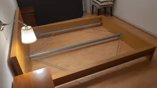 Cama de madera 150x200