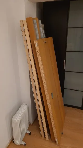 Cama de madera 150x200