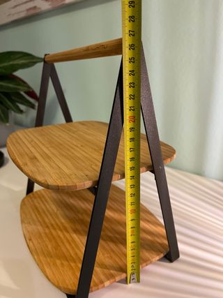 Estantería auxiliar madera y metal