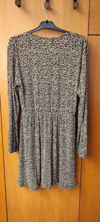 Vestido Mango Talla S Animal Print