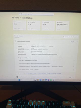 Se vende SetUp completo PC gaming