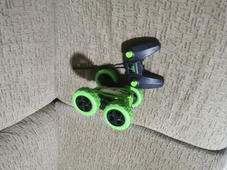 Coche Radio Control Verde y Negro