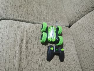 Coche Radio Control Verde y Negro